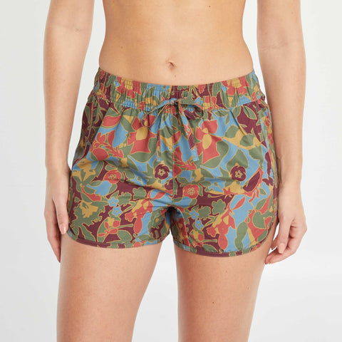Short de bain imprimé
