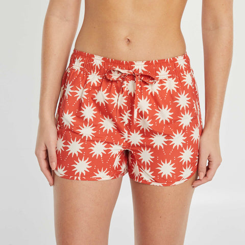Short de bain imprimé