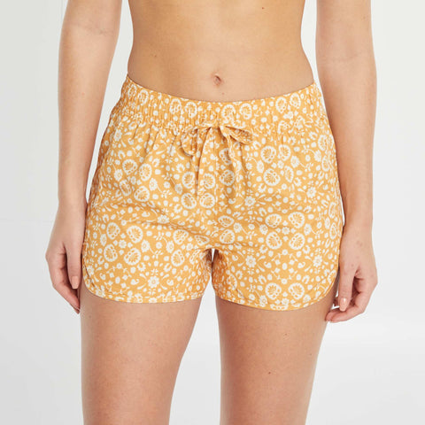 Short de bain imprimé