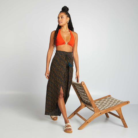 Soutien-gorge de bain avec détail étoile