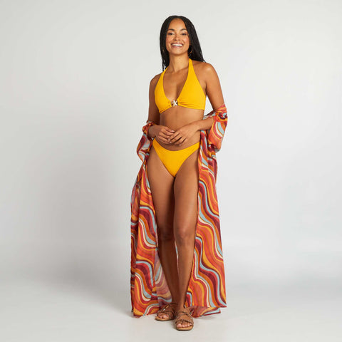 Soutien-gorge de bain avec détail étoile