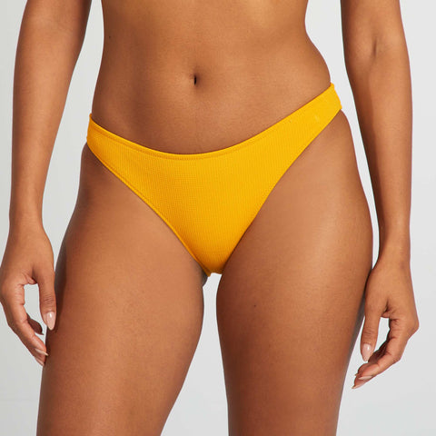 Culotte de bain maille texturée