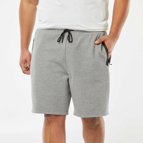 Bermuda esprit sport en maille piquée