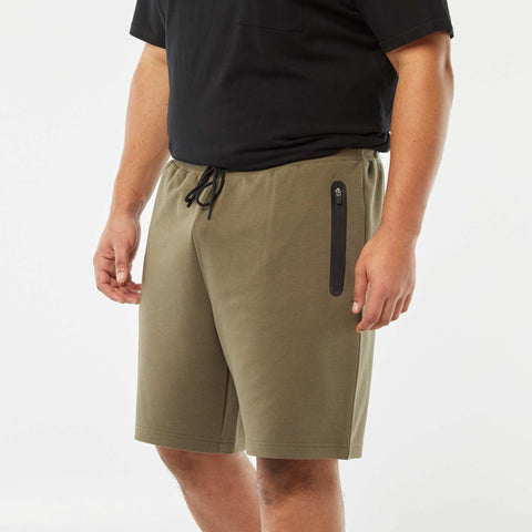 Bermuda esprit sport en maille piquée