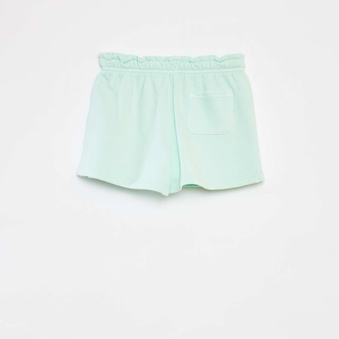 Short en molleton uni