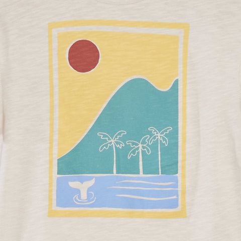 T-shirt imprimé à manches courtes