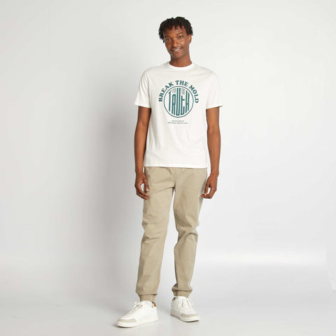 T-shirt à col rond imprimé