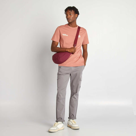 T-shirt à col rond imprimé