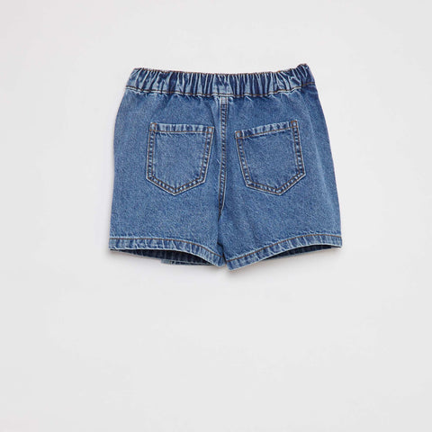 Jupe short en denim