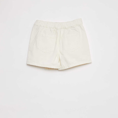 Jupe short en denim