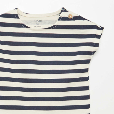 Ensemble imprimé t-shirt + short - 2 pièces