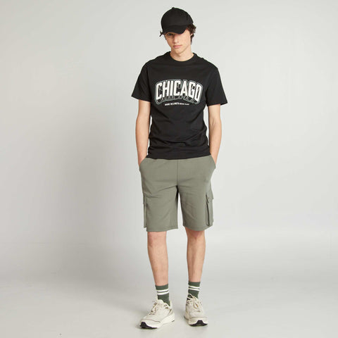 Tee-shirt en jersey imprimé