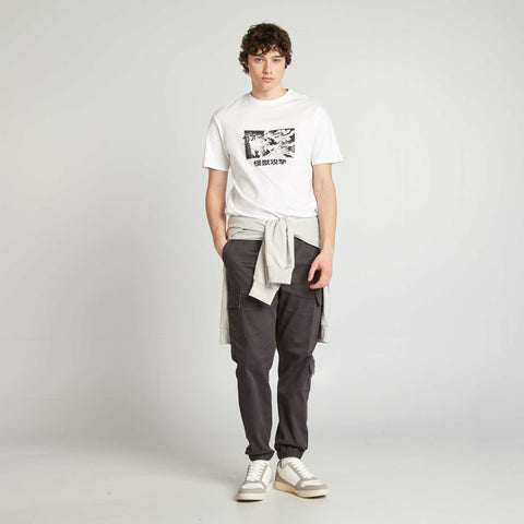 Tee-shirt en jersey imprimé
