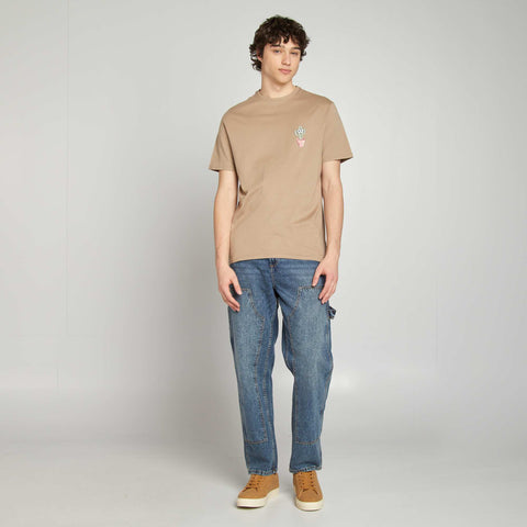 Tee-shirt en jersey imprimé