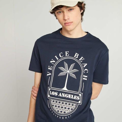 Tee-shirt en jersey imprimé