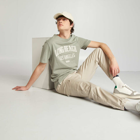 Tee-shirt en jersey imprimé