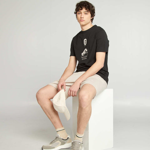 Tee-shirt en jersey imprimé