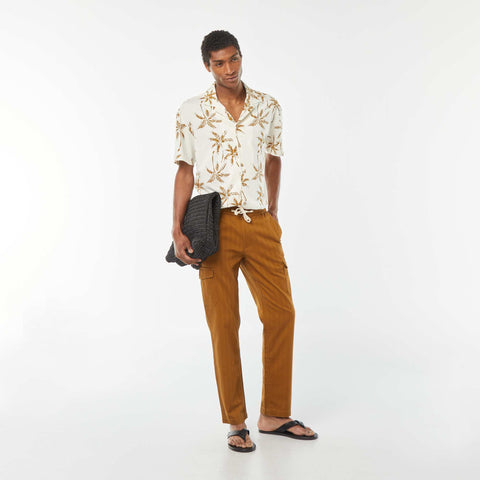 Chemise manches courtes à motif