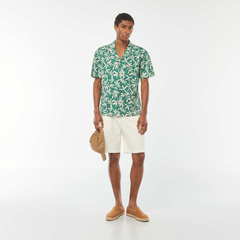 Chemise manches courtes à motif