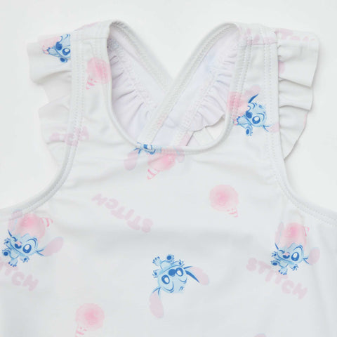 Maillot de bain avec volants 'Stitch' 'Disney' - 1 pièce
