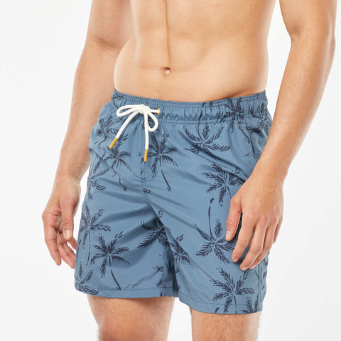 Short de bain motifs palmiers