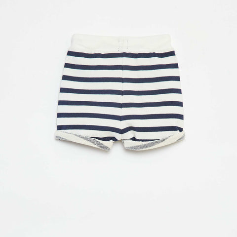 Short en french terry imprimé