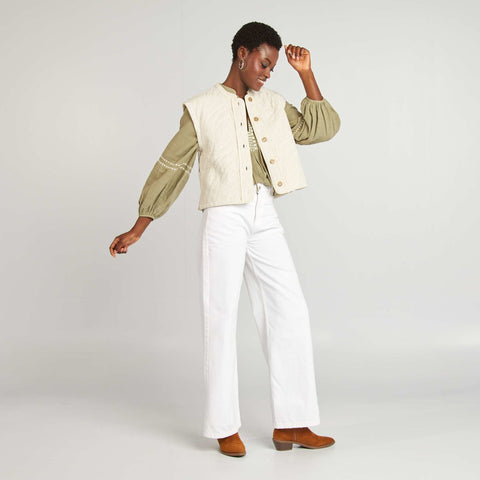 Veste matelassée sans manches