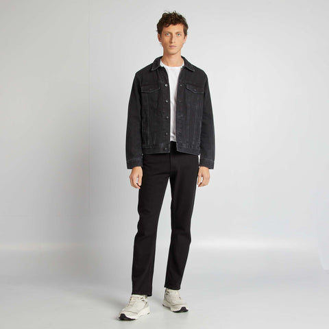 Veste denim boutonnée
