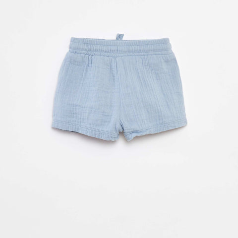 Short en gaze de coton