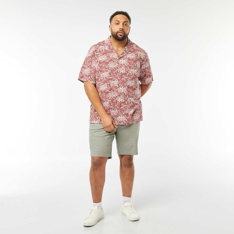 Chemise à manches courtes avec motif