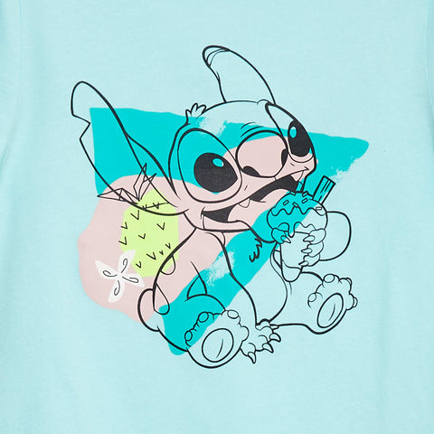 Ensemble t-shirt + short 'Stitch' 'Disney'