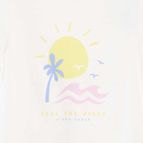 T-shirt imprimé fantaisie