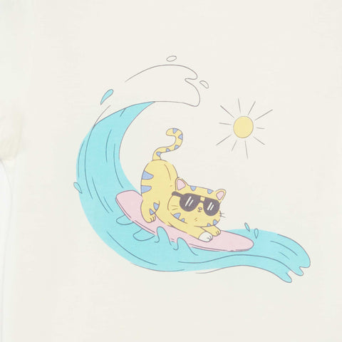 T-shirt imprimé fantaisie