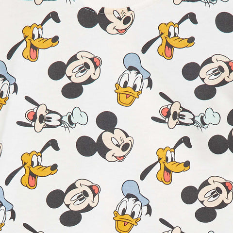 Ensemble t-shirt + salopette en jean 'Disney' - 2 pièces