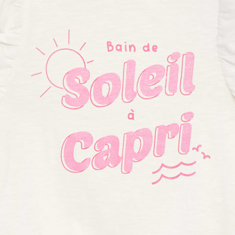 T-shirt fantaisie en coton