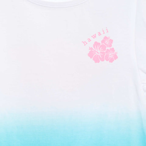T-shirt en jersey à emmanchures volantées