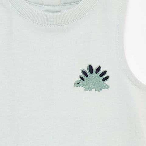 Débardeur avec broderie