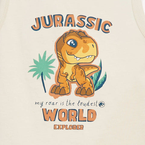 Pyjama court débardeur + short 'Jurassic World' - 2 pièces