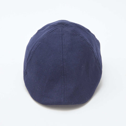 Casquette type gavroche effet lin