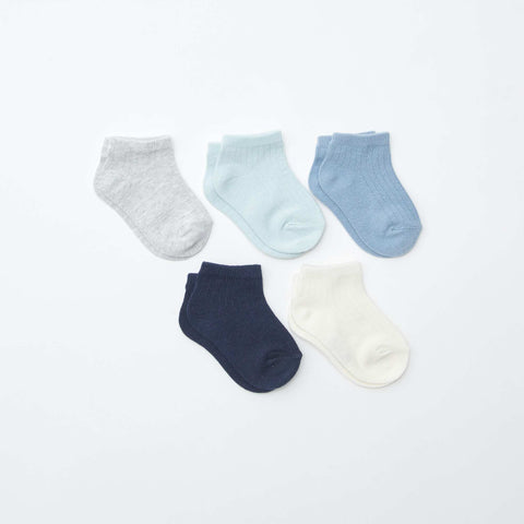 Lot de 5 paires de chaussettes invisibles