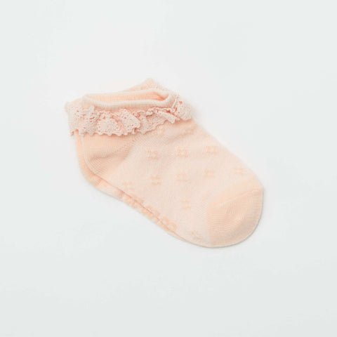 Lot de 3 paires de chaussettes volantées
