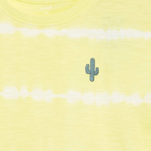 Tee-shirt avec rayures tie and dye