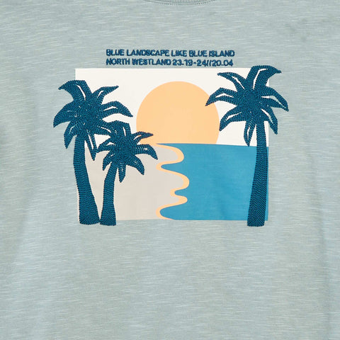 T-shirt à manches courtes avec imprimé