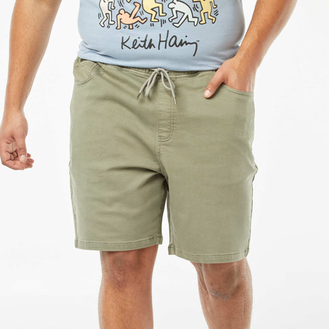 Bermuda en denim coloré