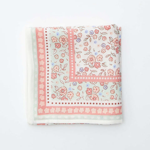 Foulard carré à imprimé