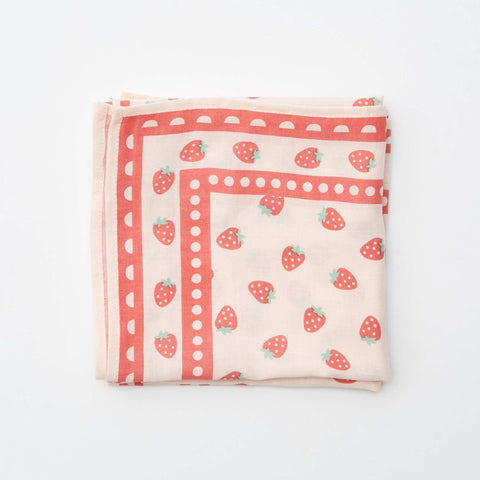 Foulard carré à imprimé