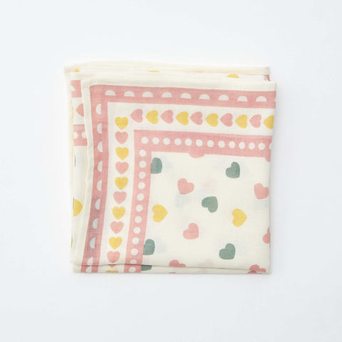 Foulard carré à imprimé