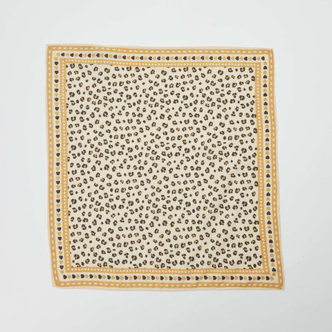 Foulard carré à imprimé