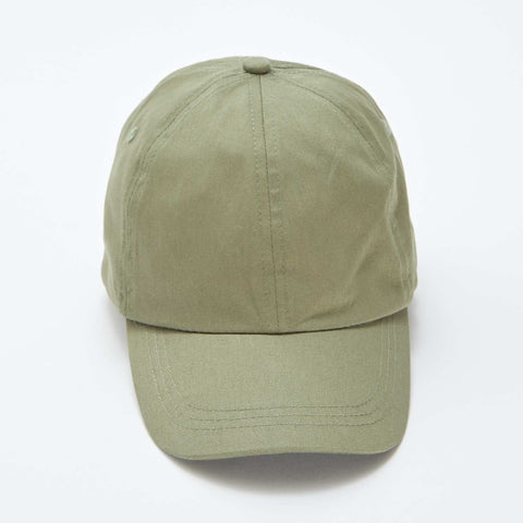 Casquette uni en coton