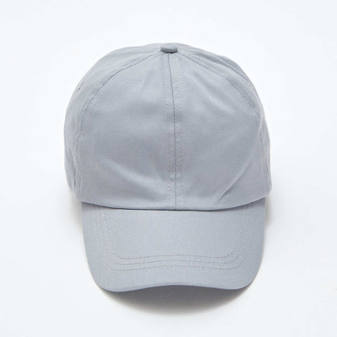 Casquette uni en coton